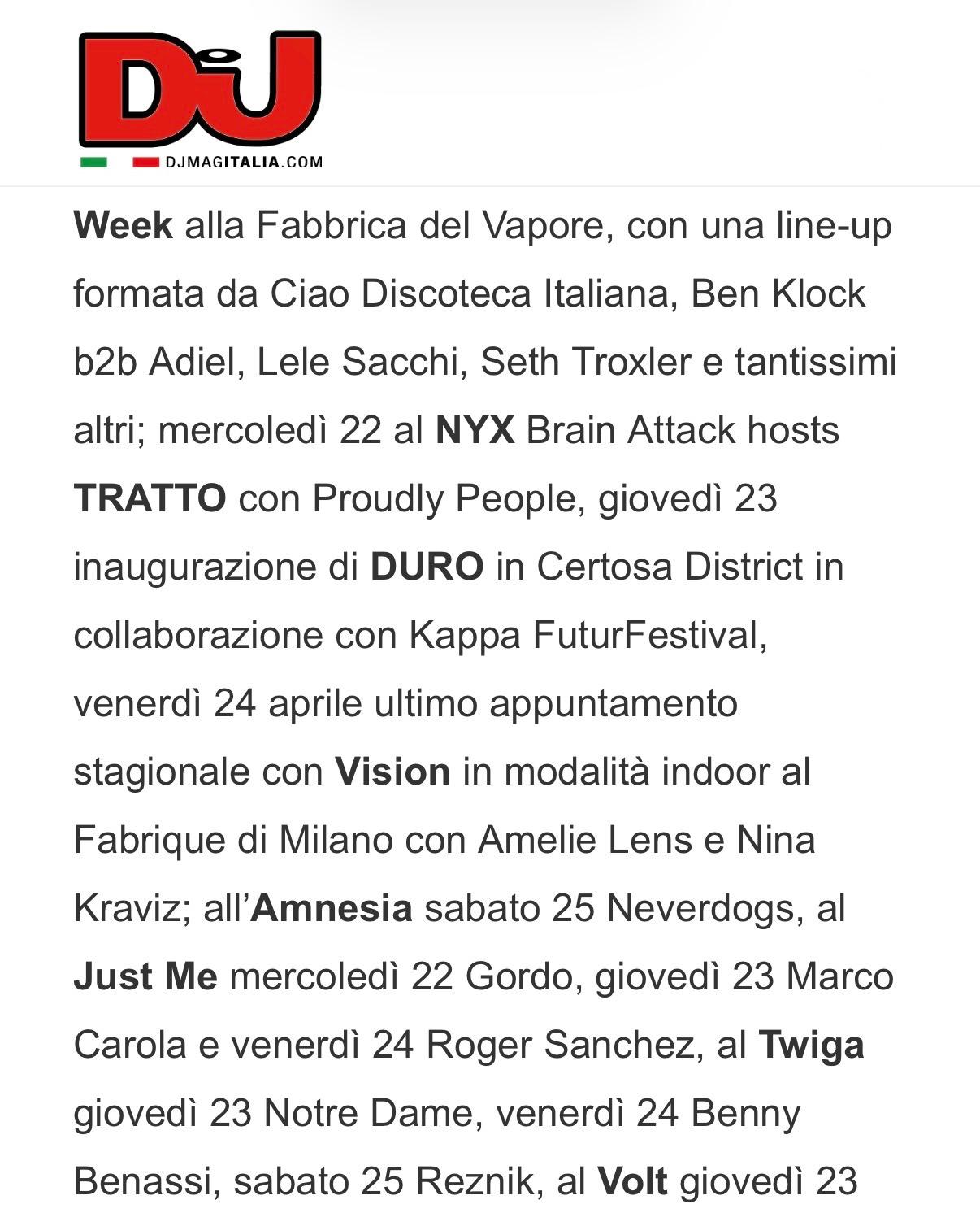 DJ Mag Italia - Aprile 2026